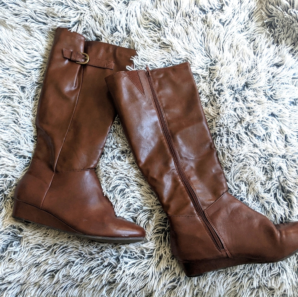 Tall Brown Boots